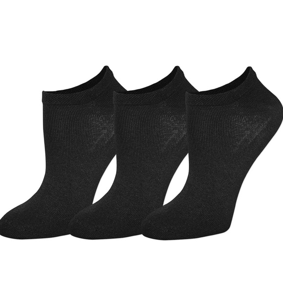 🧦 Women's Calvin Klein 3 Pack Supersoft Flat Knit No Show Socks, NWT, size 9-11 - Picture 2 of 5